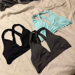 SO Halter Bralettes - Soft Stretch